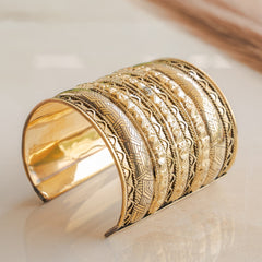 Handmade Brass Antique Rare Design Openable Kada Bracelete Bangle