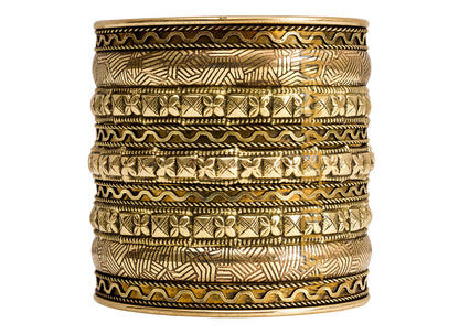 Handmade Brass Antique Rare Design Openable Kada Bracelete Bangle