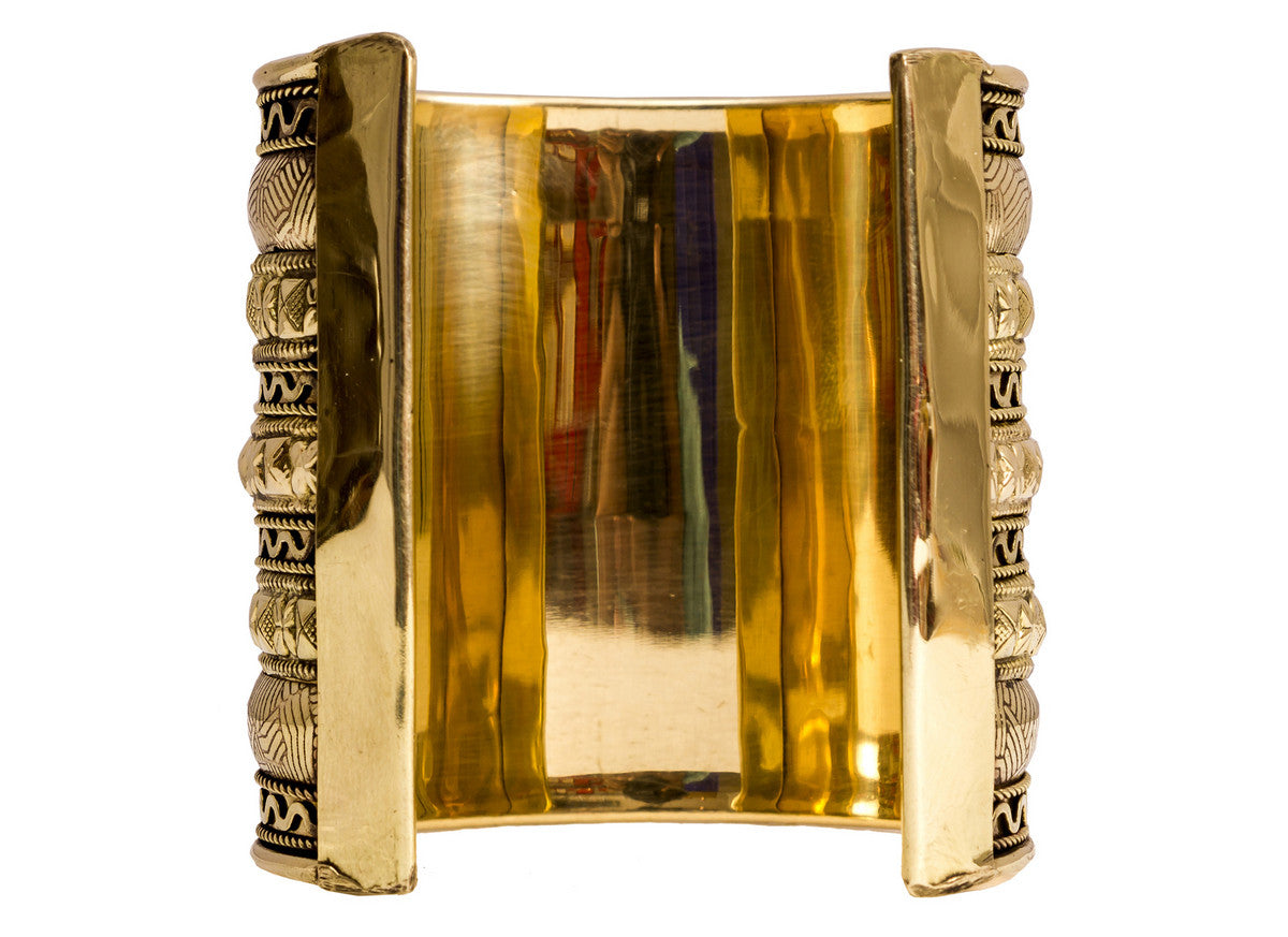 Handmade Brass Antique Rare Design Openable Kada Bracelete Bangle