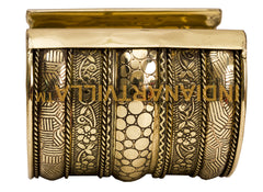 Handmade Brass Antique Rare Design Openable Kada Bracelete Bangle