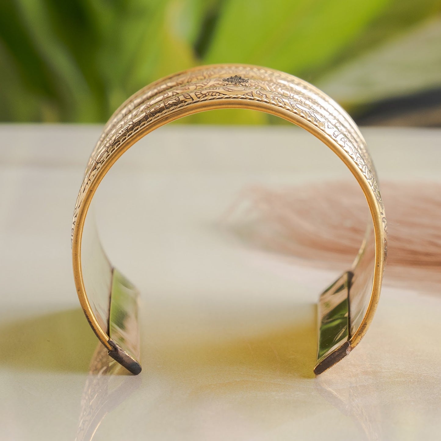 Handmade Brass Antique Rare Design Openable Kada Bracelete Bangle