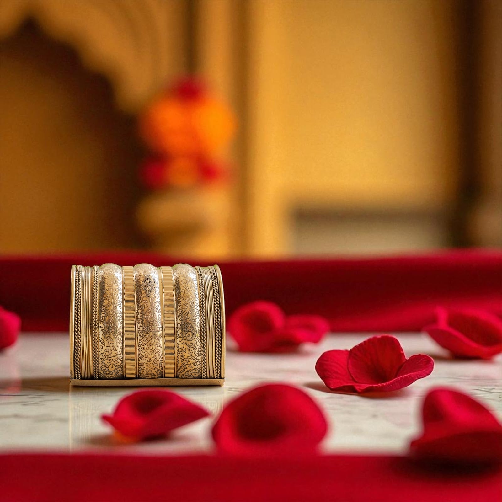 Handmade Brass Antique Rare Design Openable Kada Bracelete Bangle