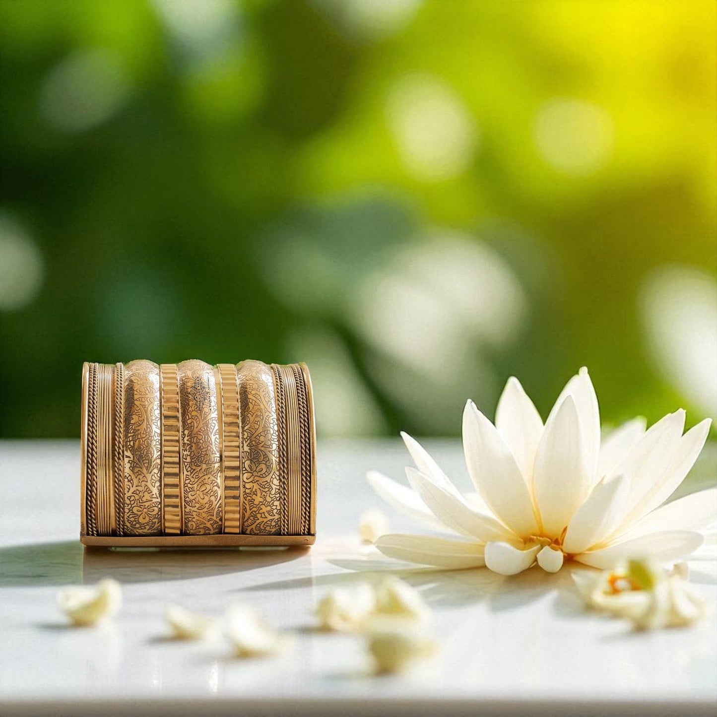 Handmade Brass Antique Rare Design Openable Kada Bracelete Bangle