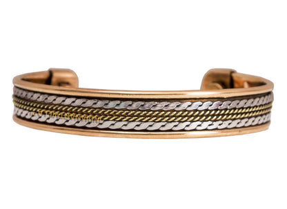 Copper Antique Rare Design Openable Designer Bracelet with Magnet