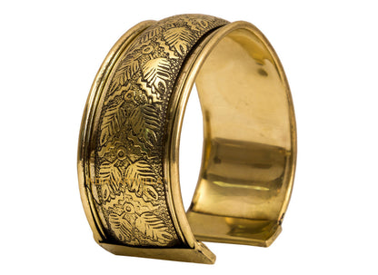 Pure Brass Antique Rare Design Openable Kada