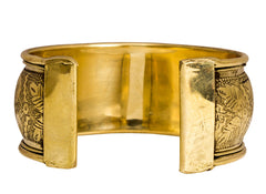 Pure Brass Antique Rare Design Openable Kada