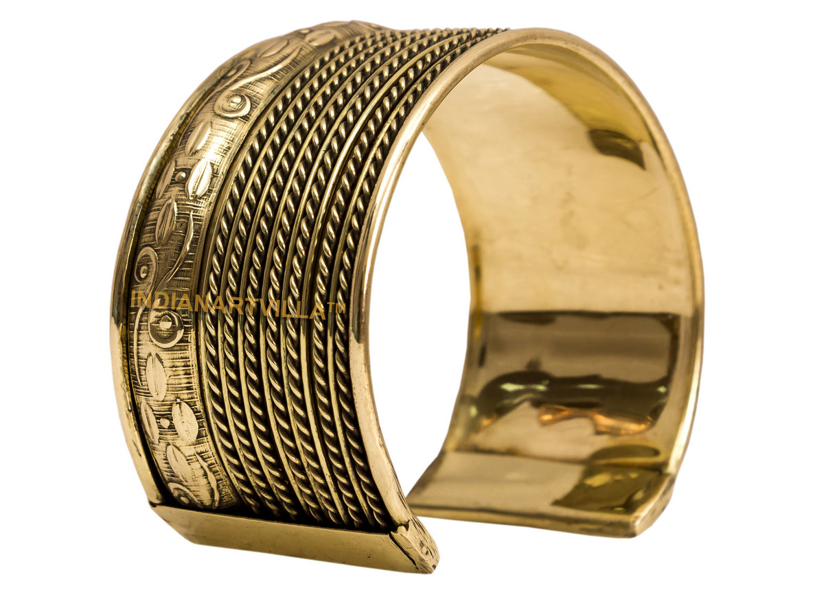 Brass Antique Traditional Kada Bracelet Bangle