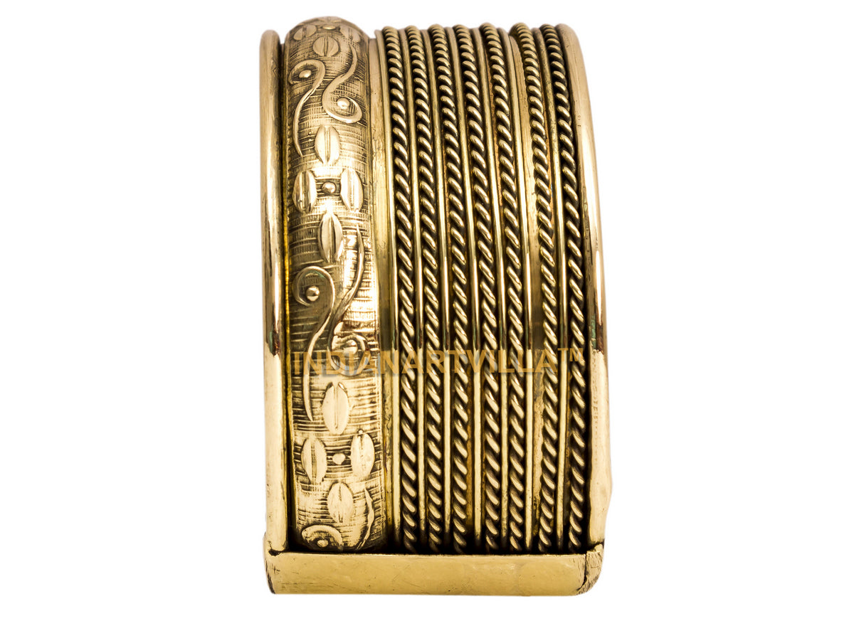 Brass Antique Traditional Kada Bracelet Bangle