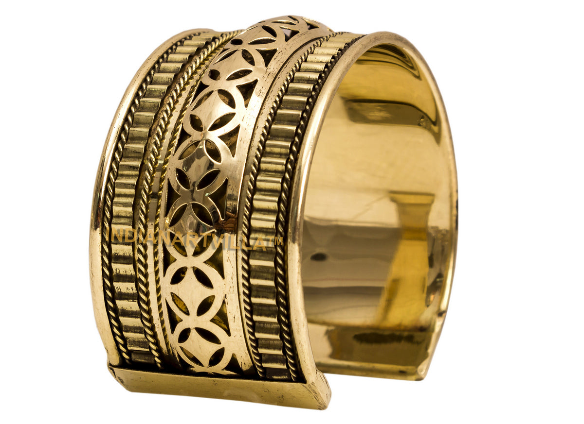 Brass Antique Traditional Kada Bracelet Bangle