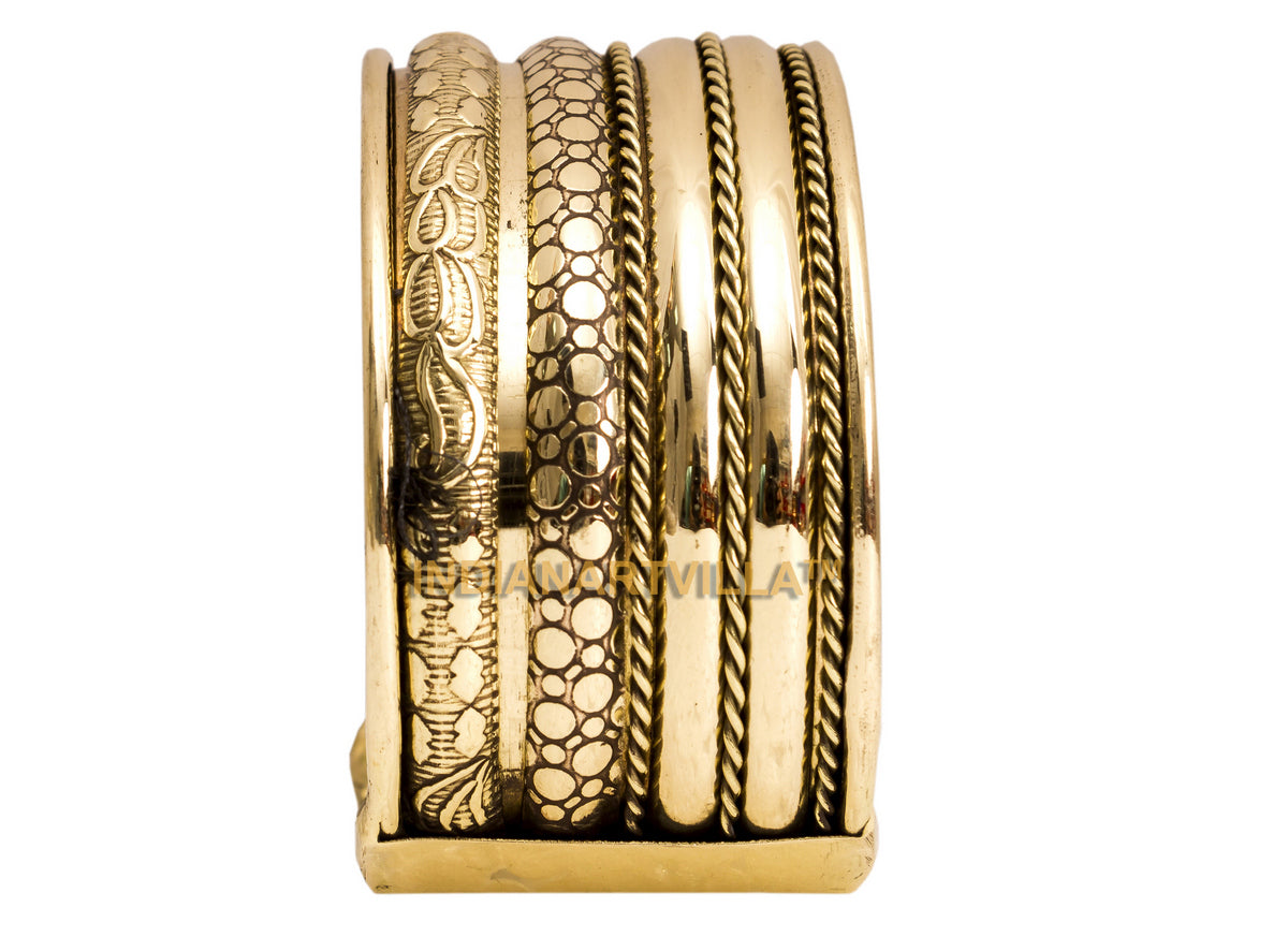 Brass Antique Traditional Kada Bracelet Bangle