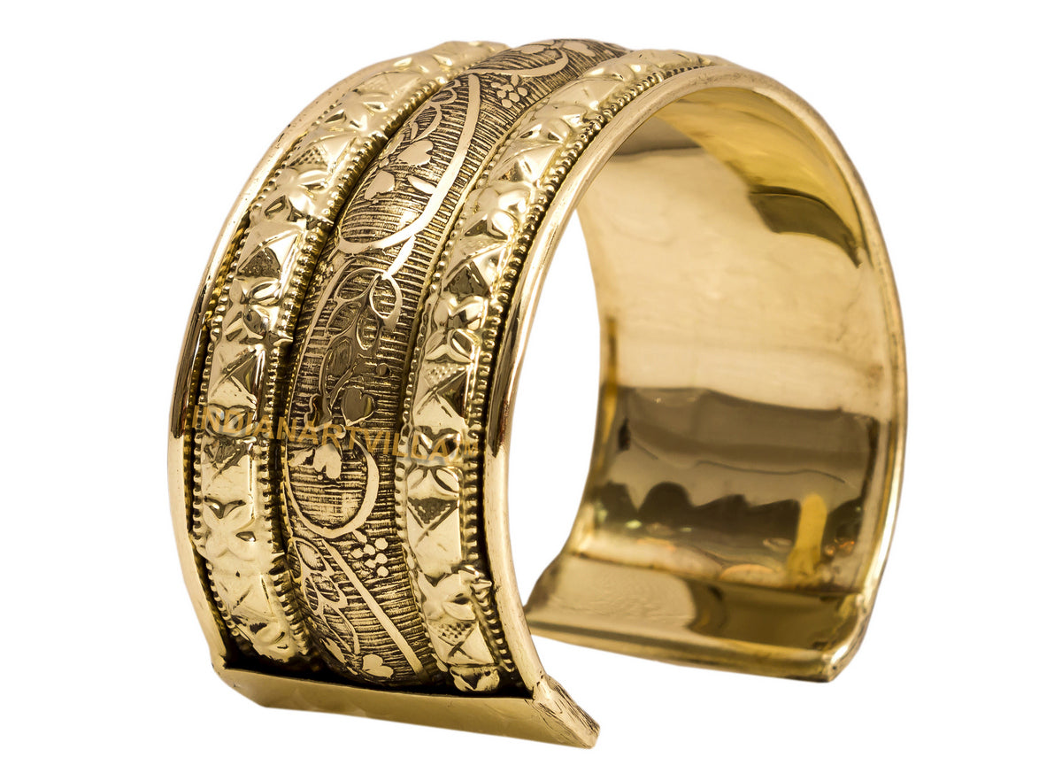 Brass Antique Traditional Kada Bracelet Bangle