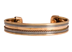 Copper Antique Rare Design Openable Designer Bracelet with Magnet