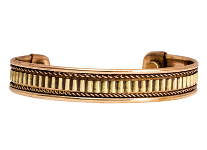 Copper Antique Rare Design Openable Designer Bracelet with Magnet
