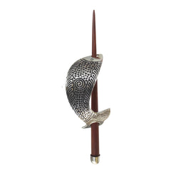 Pure Steel Designer Wooden Hair Clip