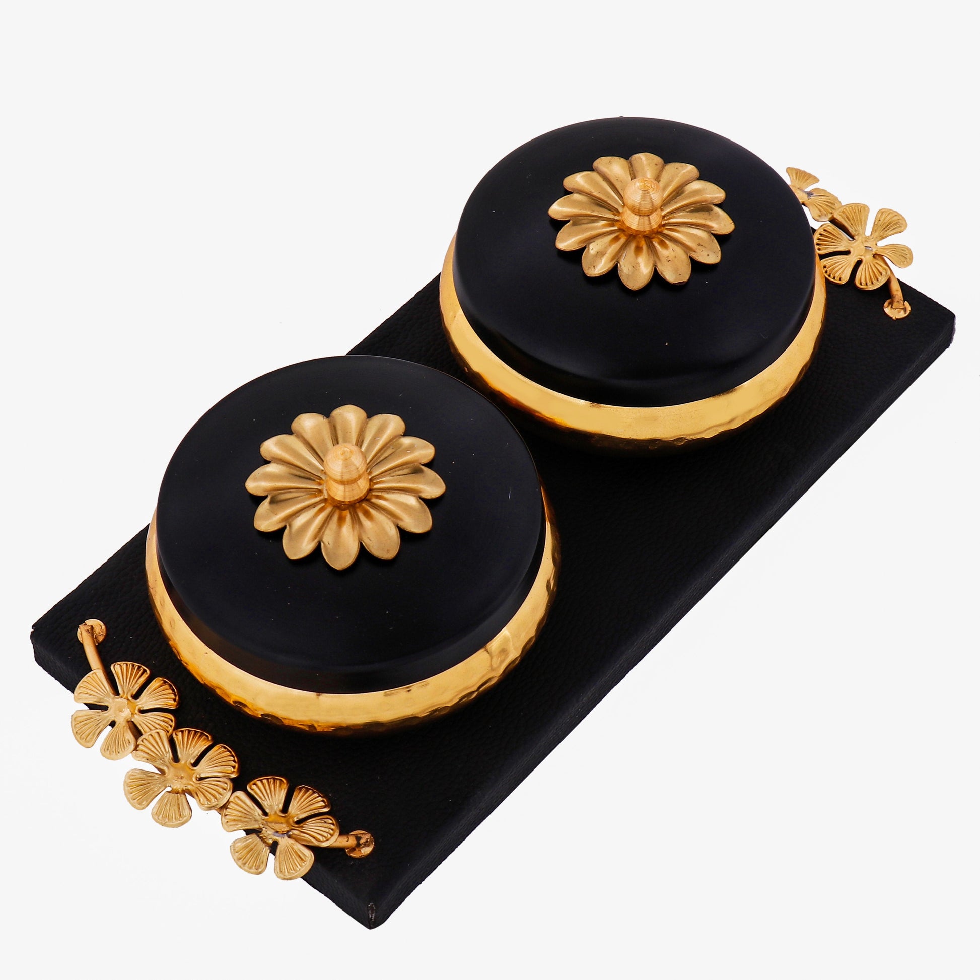 Handmade Set of Dry Fruit Gift Box & Designer Tray With Handle ,Chocolate Box For Diwali, Marriage Gift & Multipurpose Uses