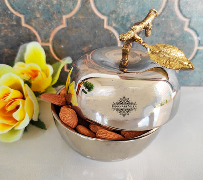 Fancy Apple Desgine Container,Dry Fruit Box, Marriage Gift & Multipurpose Uses