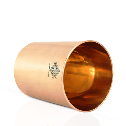 Pure Bronze Plain Glass | Tumbler Cup| Home Hotel