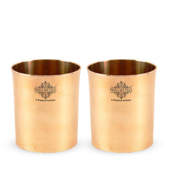 Pure Bronze Plain Glass | Tumbler Cup| Home Hotel