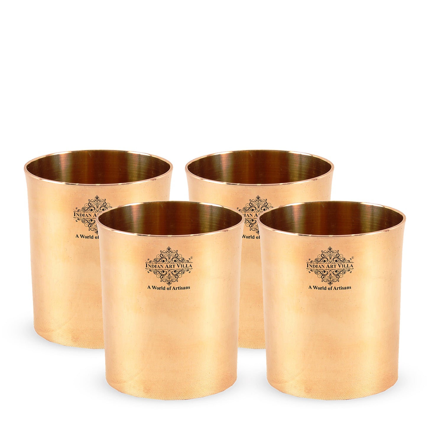 Pure Bronze Plain Glass | Tumbler Cup| Home Hotel