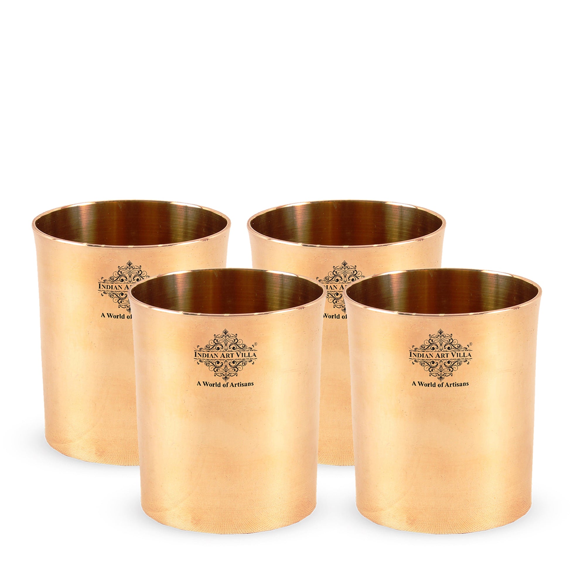 Pure Bronze Plain Glass | Tumbler Cup| Home Hotel