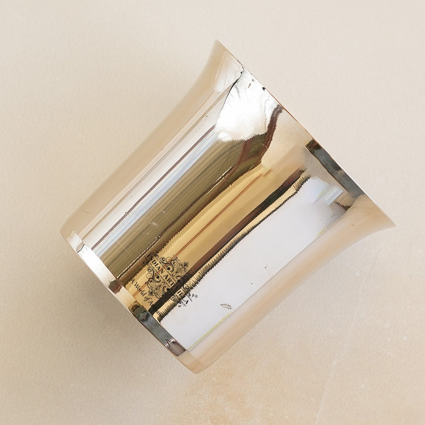 Pure Bronze Plain Design Glass Tumbler 250 ML