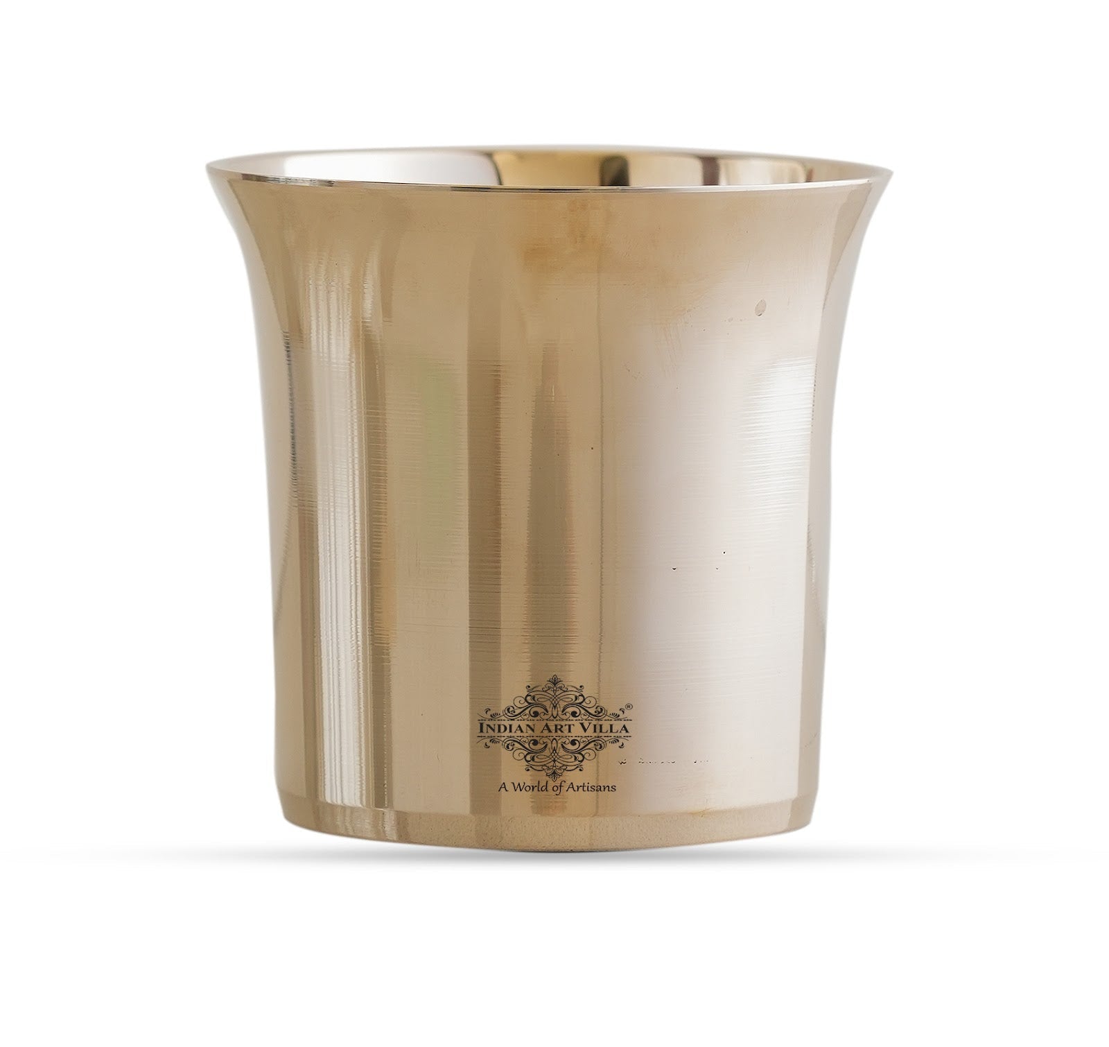 Pure Bronze Plain Design Glass Tumbler 250 ML