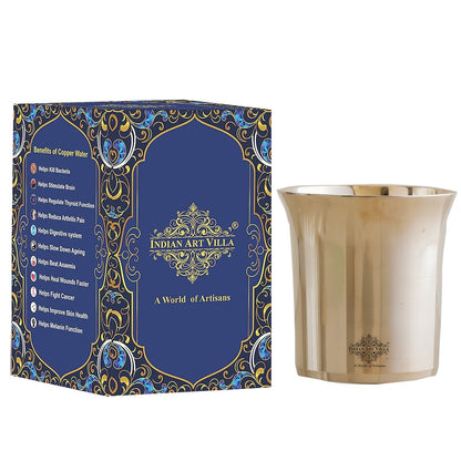 Pure Bronze Plain Design Glass Tumbler 250 ML