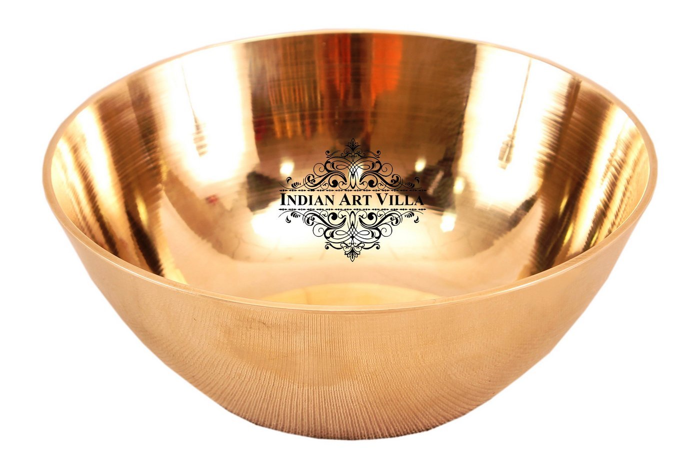 Handmade Pure Bronze Plain Design Bowl, Tableware, Dinnerware, Serveware