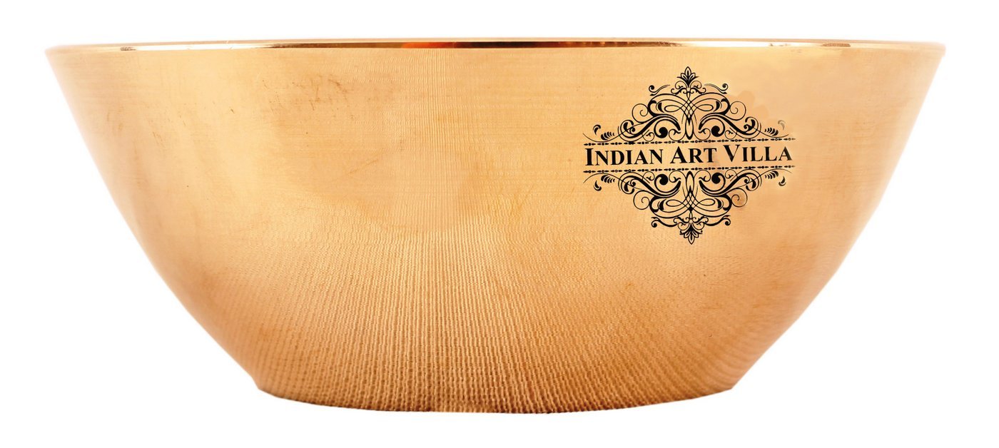 Handmade Pure Bronze Plain Design Bowl, Tableware, Dinnerware, Serveware