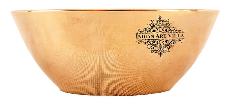Handmade Pure Bronze Plain Design Bowl, Tableware, Dinnerware, Serveware
