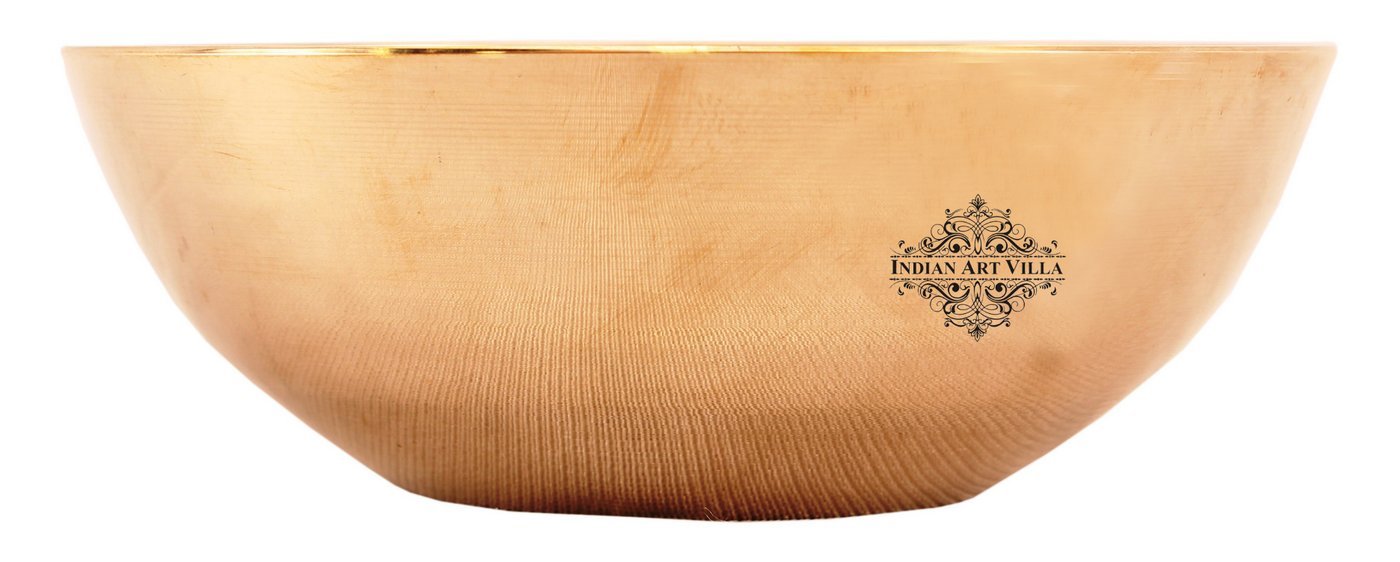 Handmade Pure Bronze Plain Design Bowl, Tableware, Dinnerware, Serveware