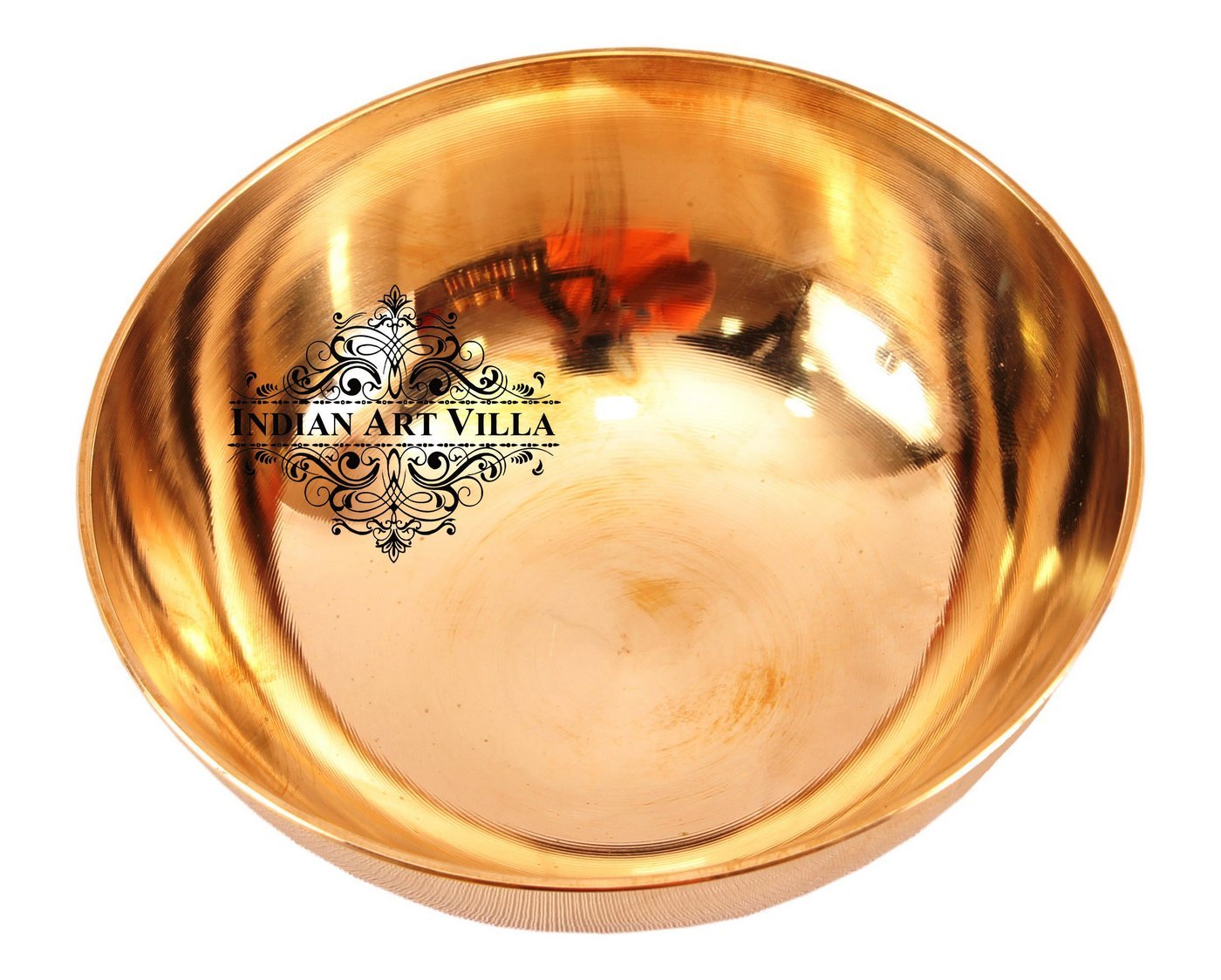 Handmade Pure Bronze Plain Design Bowl, Tableware, Dinnerware, Serveware