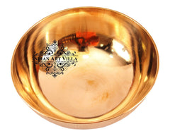 Handmade Pure Bronze Plain Design Bowl, Tableware, Dinnerware, Serveware