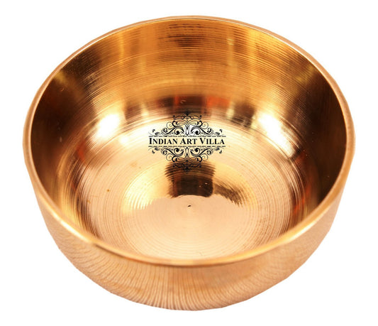Bronze Bowl Kansa Utnesils, Chandan Bowl Katori, Poojan Temple Home Hotel