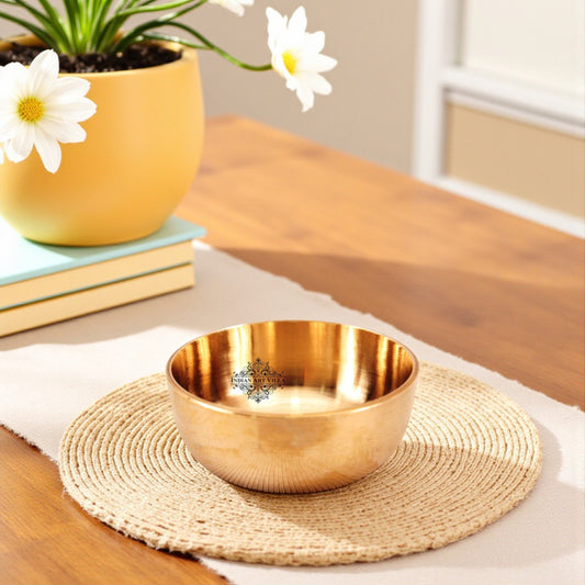 Bronze Bowl Kansa Utnesils For Poojan Temple Home Hotel