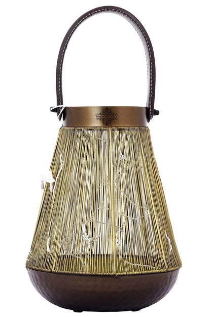 Handcrafted Wiring Design Lamp With handle, Width 20.83 CMS