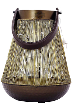 Handcrafted Wiring Design Lamp With handle, Width 20.83 CMS