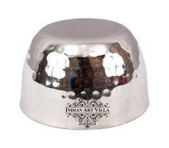 Steel Hammered Design Bowl 200 ML