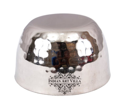 Steel Hammered Design Bowl 200 ML