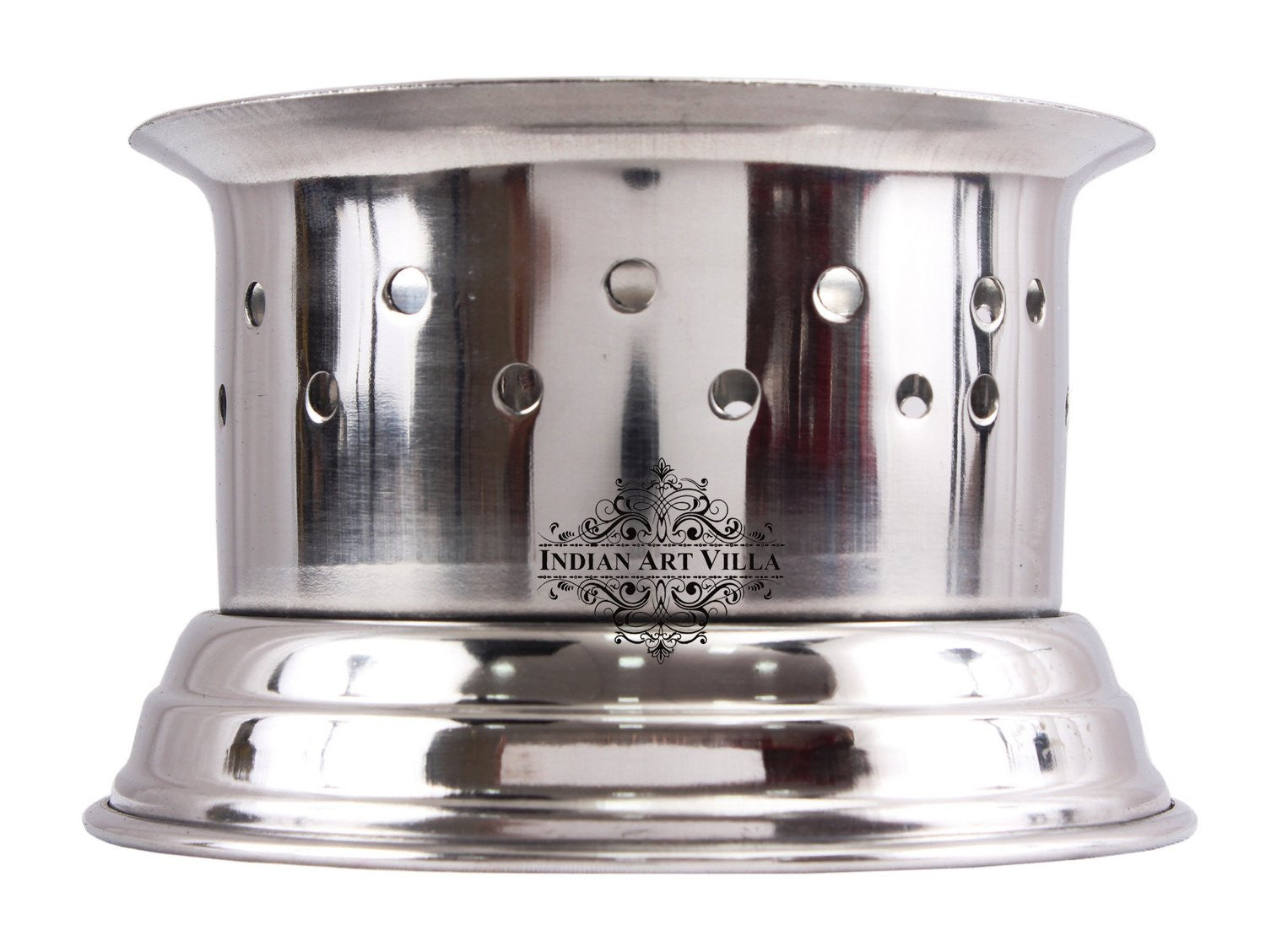 Steel Sigdi Food Warmer Angeethi