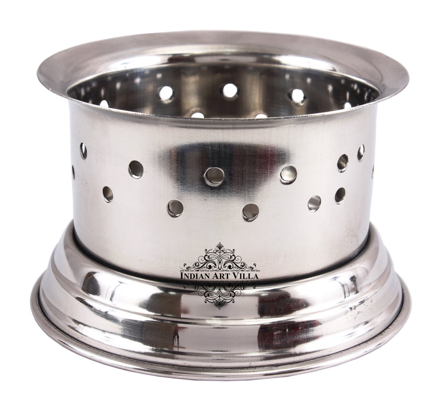 Steel Sigdi Food Warmer Angeethi