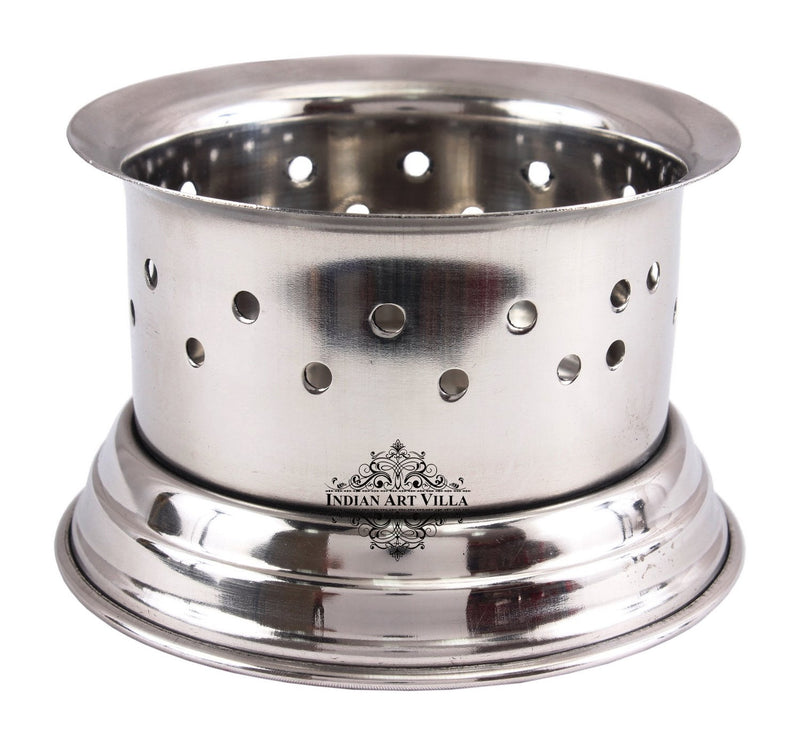 Steel Sigdi Food Warmer Angeethi