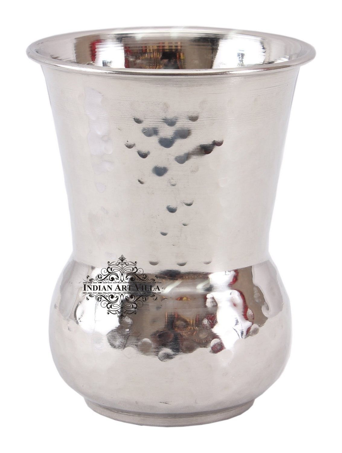 Pure Steel Hammered Design Mathat Glass