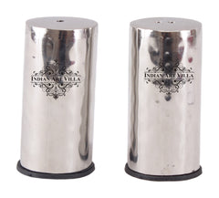 Pure Steel Cylinder Design Salt & Pepper Shaker
