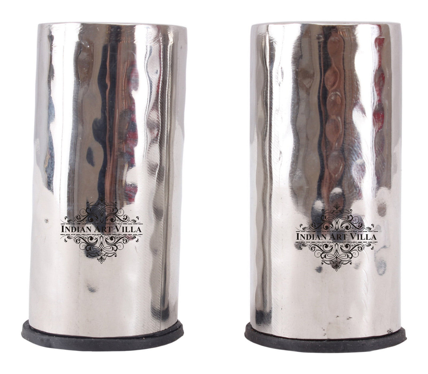 Pure Steel Cylinder Design Salt & Pepper Shaker