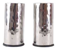 Pure Steel Cylinder Design Salt & Pepper Shaker