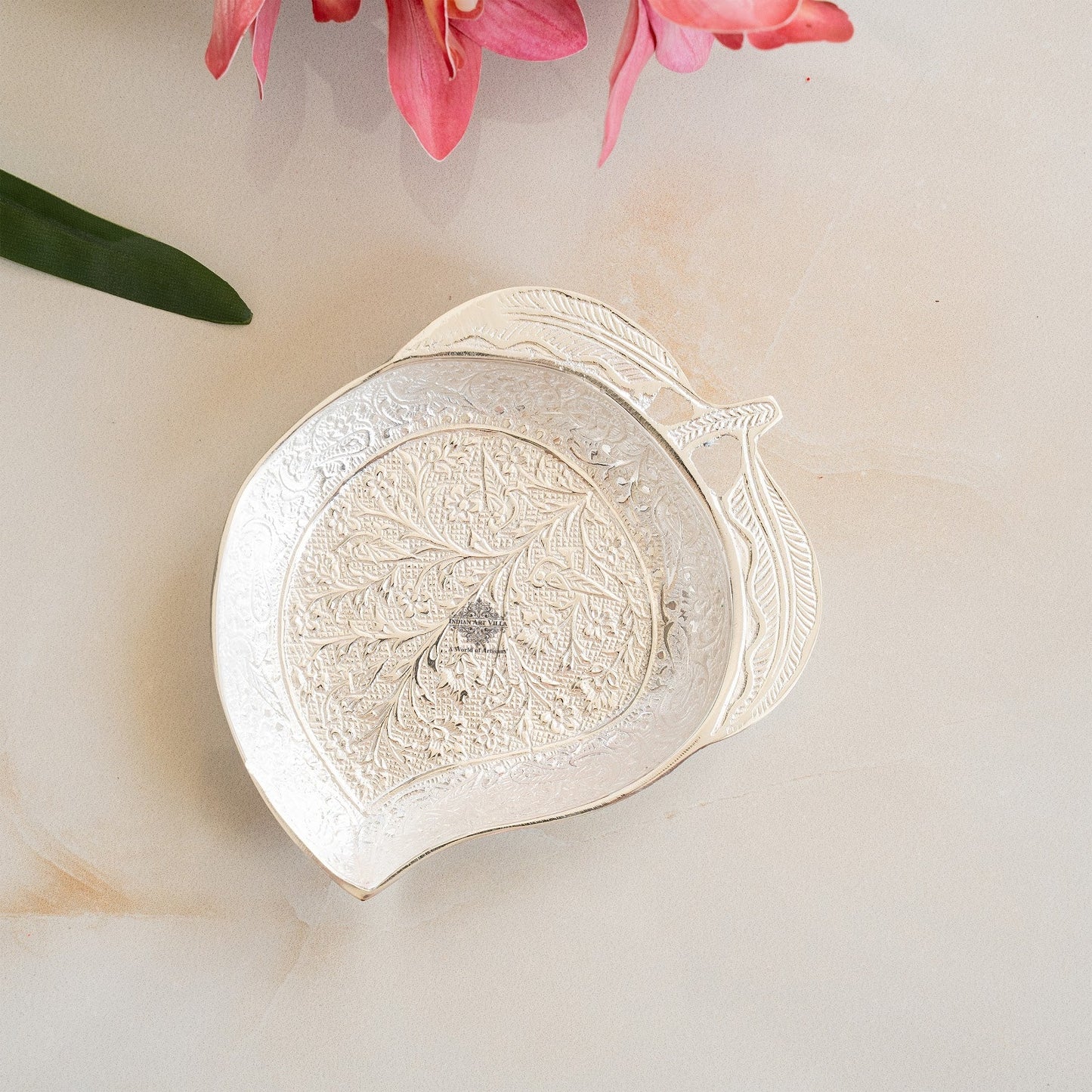 Pure Silver Plated Mango Shape Bowl 100 ML