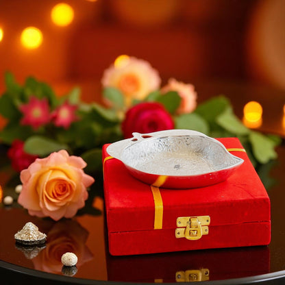 Pure Silver Plated Mango Shape Bowl 100 ML