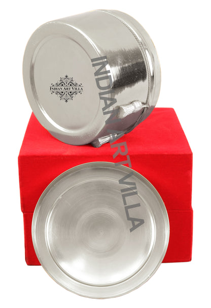 Handcrafted Pure Silver Plated Gold Polish Dry Fruits Box For Diwali, Festive Items