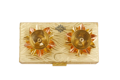Pure Copper & Brass Plated Diya